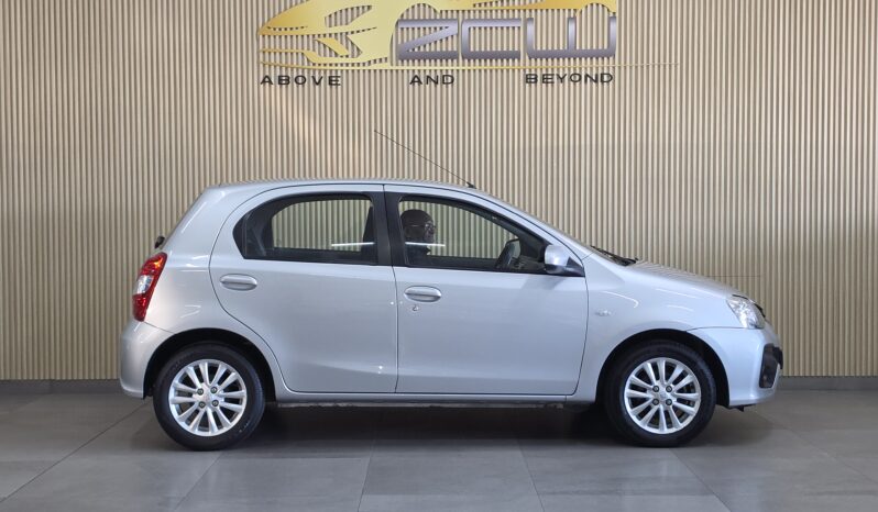 2019 TOYOTA ETIOS 1.5 XS SPRINT 5DR