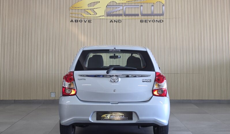2019 TOYOTA ETIOS 1.5 XS SPRINT 5DR